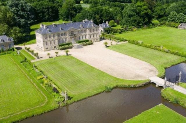 Chateau De Pont-Rilly Négreville Buitenkant foto